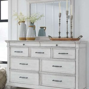 Ashley Furniture B777-31 Dresser and B777-36 Bedroom Mirror