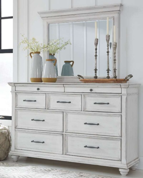Ashley Furniture B777-31 Dresser and B777-36 Bedroom Mirror
